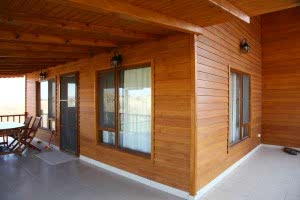 Ankara Ahşap Ev Veranda