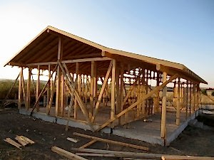 Ahşap Ev Çatı Yapımı