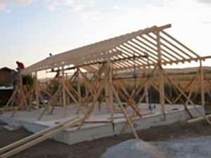 Ahşap Ev İskelet Yapı