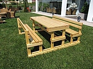 Ahşap Piknik Masaları
