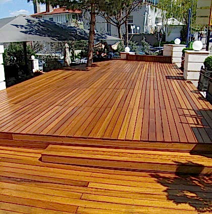 İroko Deck Bahçe Kaplama