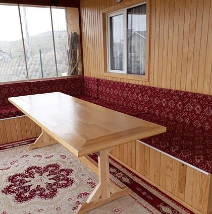 Ahşap Köşe Sedir Yapımı